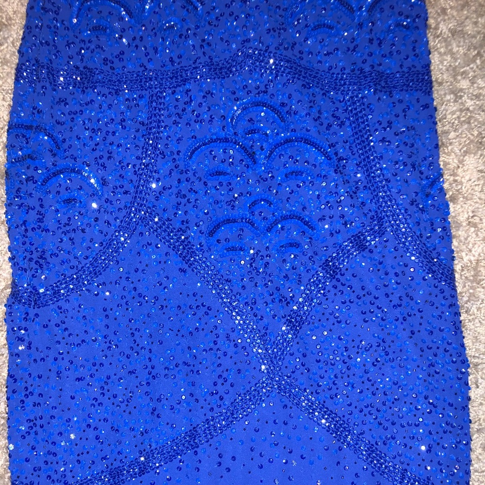 Royal blue prom/formal dress - Picture 3 of 4